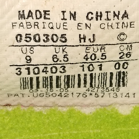 RARE 2005 NIKE AIR Voss II Phylite Running Shoes Lady's 9 White & Lime Green - Picture 6 of 12